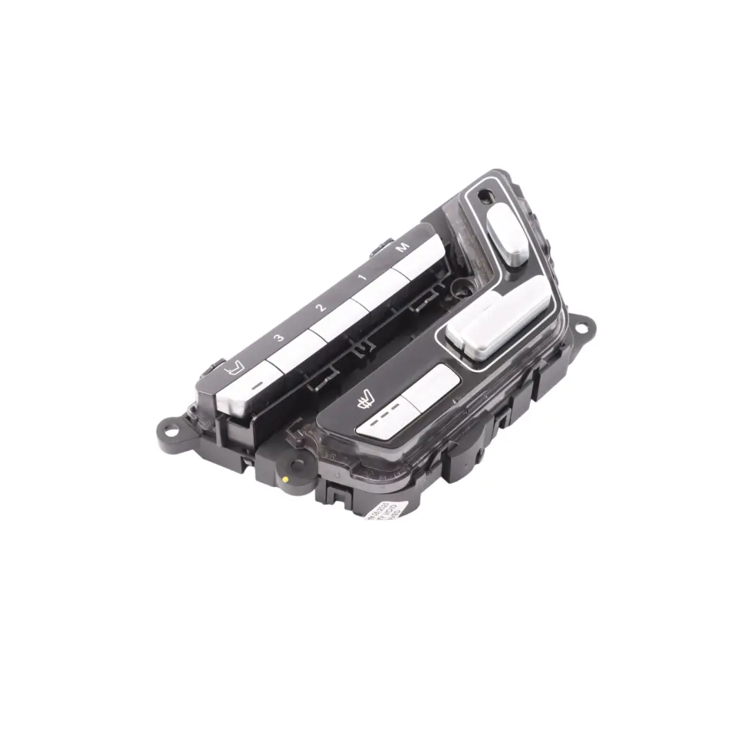 Switch Panel Adjust Memory Heated Front Right O/S to Mercedes W221 Seat with Part number A2218702179 Mercedes W221 Seat Switch Panel Adjust Memory Heated Front Right O/S - SKU RHD-A2218702179-1 - Part number A2218702179