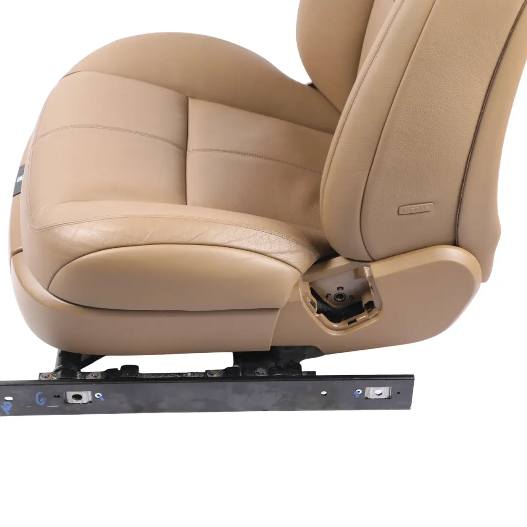 Mercedes W221 Front Seat Dynamic Heated Memory Leather Beige Left N/S - SKU RHD-A2219103547-1 - Part number A2219103547
