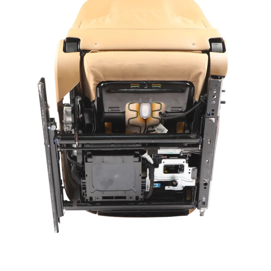 Mercedes W221 Front Seat Dynamic Heated Memory Leather Beige Left N/S - SKU RHD-A2219103547-1 - Part number A2219103547