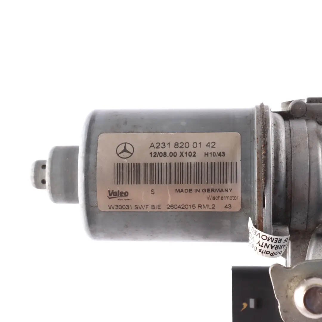 Windscreen Wiper Motor Actuator to Mercedes SL R231 Roadster with Part number A2318200640 Mercedes SL R231 Roadster Windscreen Wiper Motor Actuator - SKU RHD-A2318200640-1 - Part number A2318200640