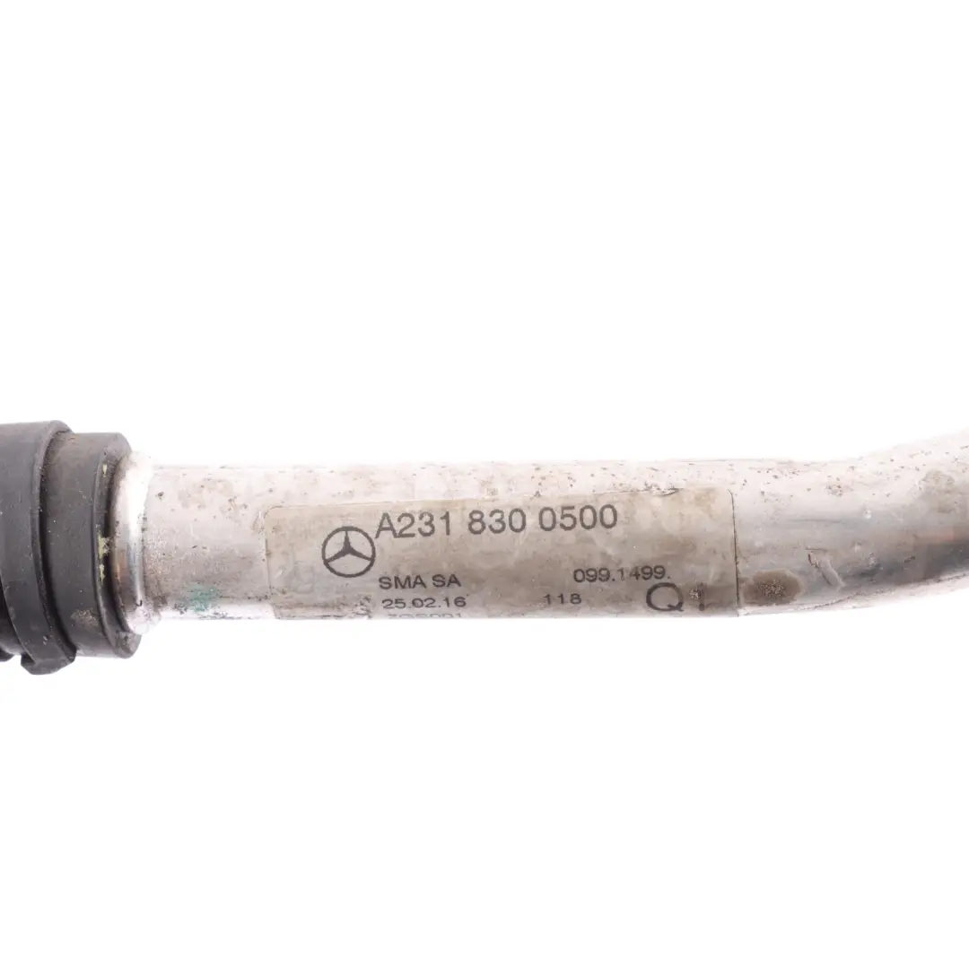 Mercedes SL R231 Coolant Hose Pipe Line Return Heat Exchanger - SKU RHD-A2318300500 - Part number A2318300500