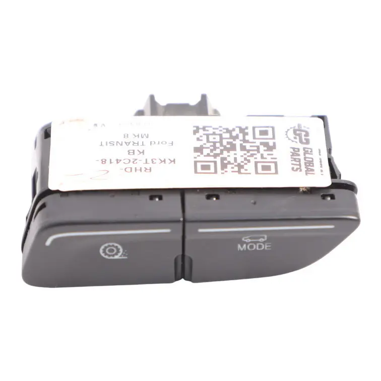 Mk8 Traction Control Switch Button Panel to Ford Transit with Part number KK3T-2C418-KB Ford Transit Mk8 Traction Control Switch Button Panel - SKU RHD-KK3T-2C418-KB - Part number KK3T-2C418-KB