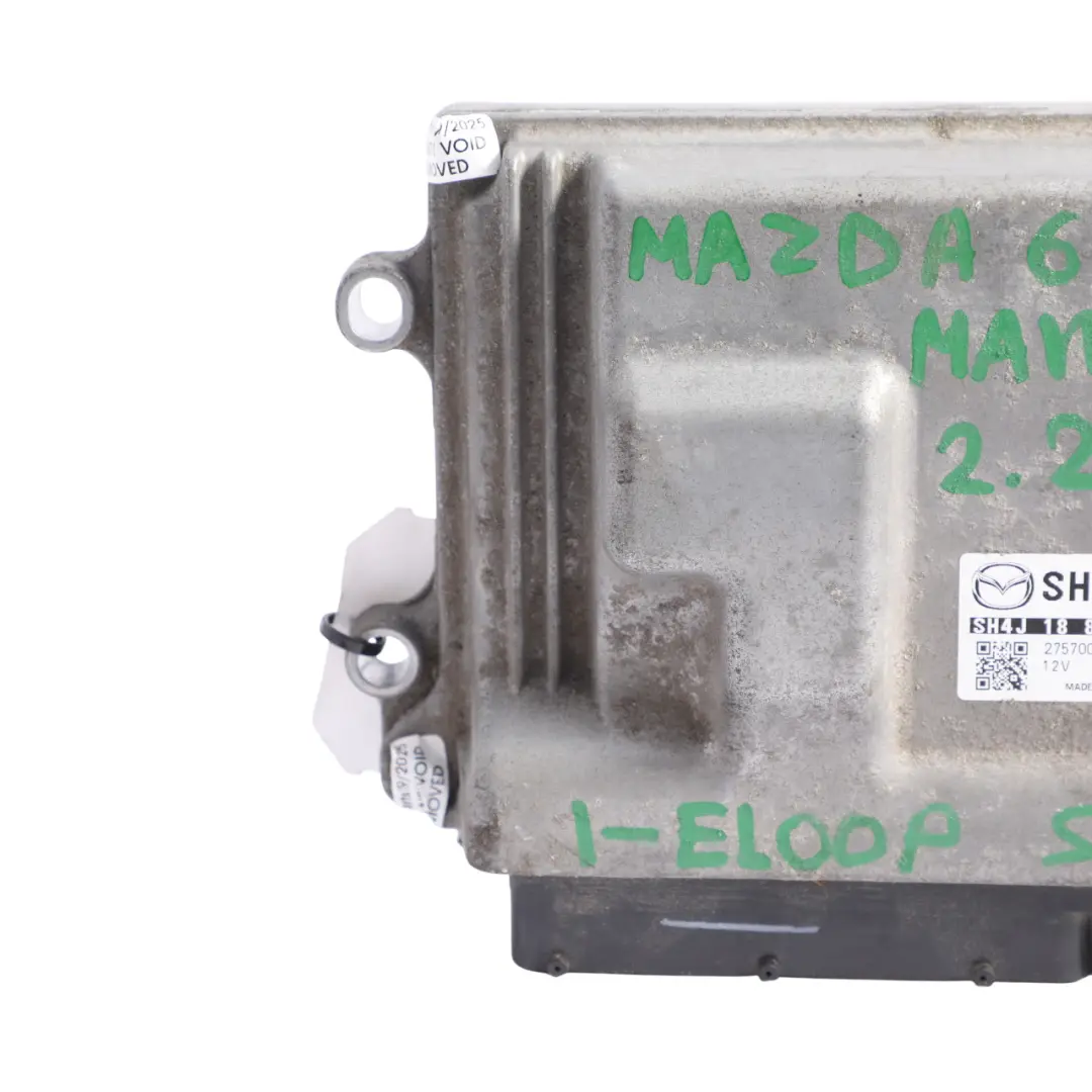  Mazda 6 Mk3 GJ 2.2D SkyActiv 150HP Engine Control Unit Module Manual - SKU SH4J18881A - Part number SH4J18881A