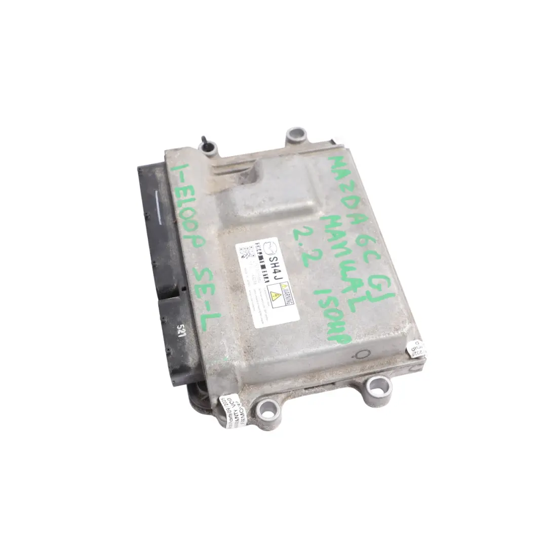  Mazda 6 Mk3 GJ 2.2D SkyActiv 150HP Engine Control Unit Module Manual - SKU SH4J18881A - Part number SH4J18881A