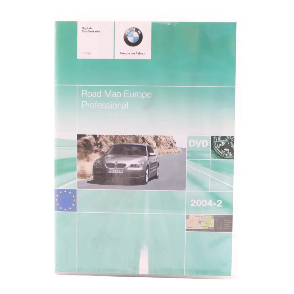 BMW Disc High Navigation DVD 2004-2 Road Map Europe T1000-8293