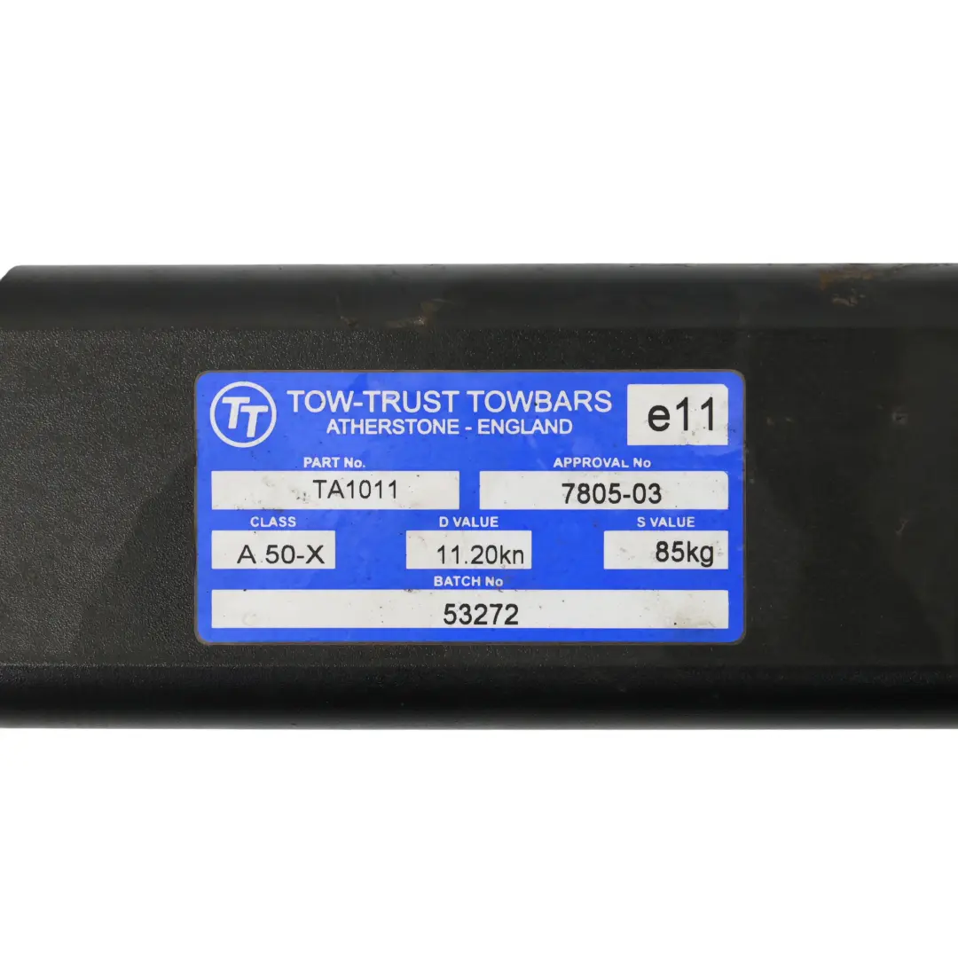 Towbar Tow-Trust Towing Hitch Carrier Tow Bar Trailer Hook to Audi A6 C6 with Part number TA1011 Audi A6 C6 Towbar Tow-Trust Towing Hitch Carrier Tow Bar Trailer Hook - SKU TA1011 - Part number TA1011