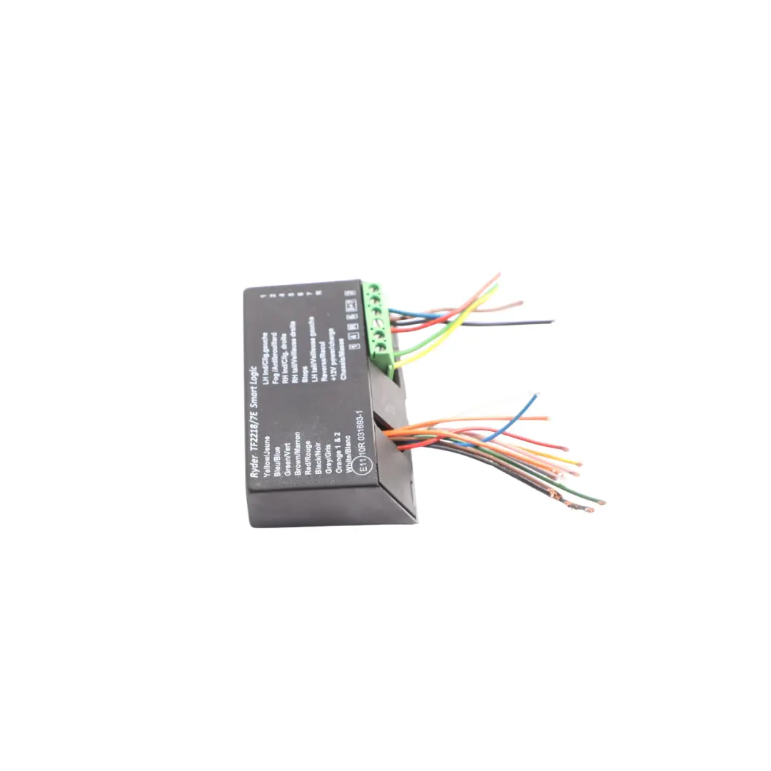 Ryder Smart Logic Towing Hitch Trailer Hook Relay Control Unit Module TF2218/7E to with Part number TF2218-1 Ryder Smart Logic Towing Hitch Trailer Hook Relay Control Unit Module TF2218/7E - SKU TF2218-1 - Part number TF2218-1