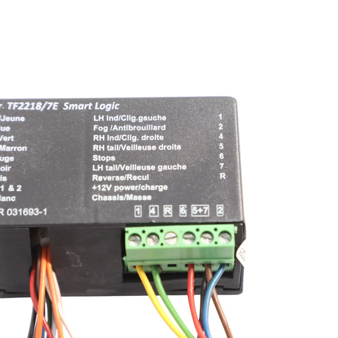  Ryder Smart Logic Towing Hitch Trailer Hook Relay Control Unit Module TF2218/7E - SKU TF2218-1 - Part number TF2218-1