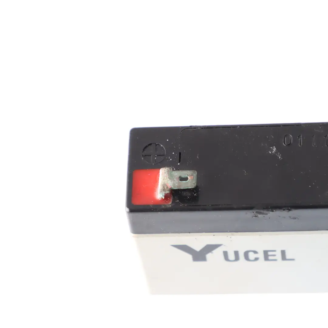  Yuasa Yucel Alarma Antirrobo Unidad Recargable Y1.2-6 6V 1.2Ah C20 - SKU YUCEL-Y12-6 - Número de pieza YUCEL-Y12-6