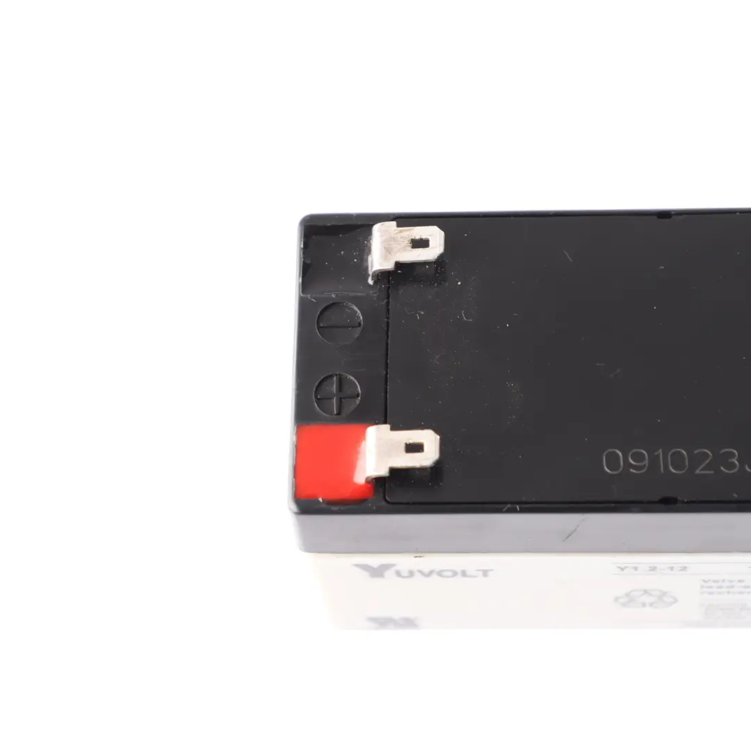 Yuasa Yuvolt Burglar Alarm Battery Rechargeable Unit Y1.2-12 12V 1.3Ah C20 to with Part number YUVOLT-Y12-12 Yuasa Yuvolt Burglar Alarm Battery Rechargeable Unit Y1.2-12 12V 1.3Ah C20 - SKU YUVOLT-Y12-12 - Part number YUVOLT-Y12-12