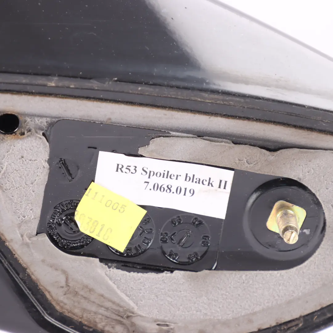 Spoiler Trunk Lid Tailgate Boot Panel Black 7061608 to Mini Cooper S R53 Rear with Part number 0030565 Mini Cooper S R53 Rear Spoiler Trunk Lid Tailgate Boot Panel Black 7061608 - SKU 0030565-BLK2 - Part number 0030565