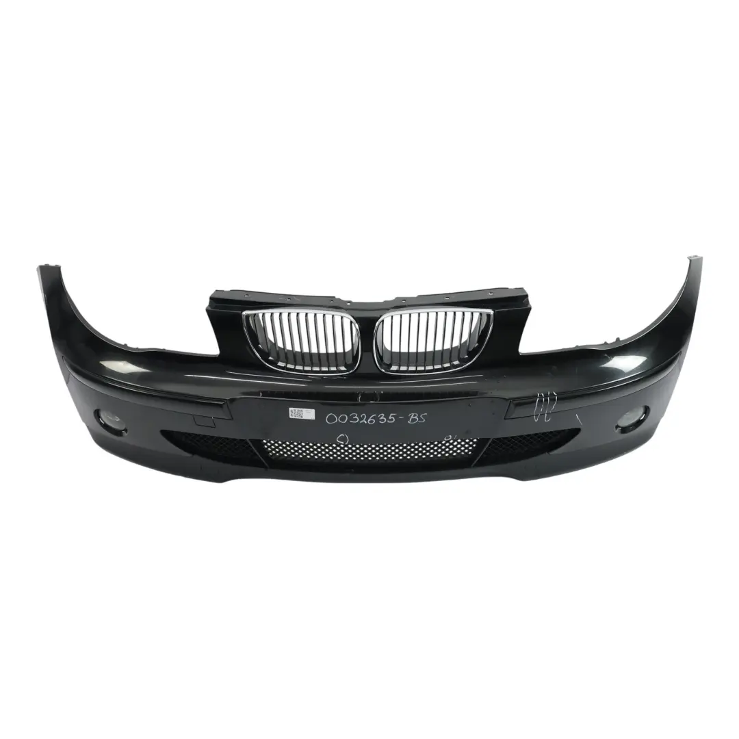 BMW E87 Zderzak Przedni Black Sapphire Czarny Metalik - 475 - SKU 0032635-BS - Numer Części 0032635