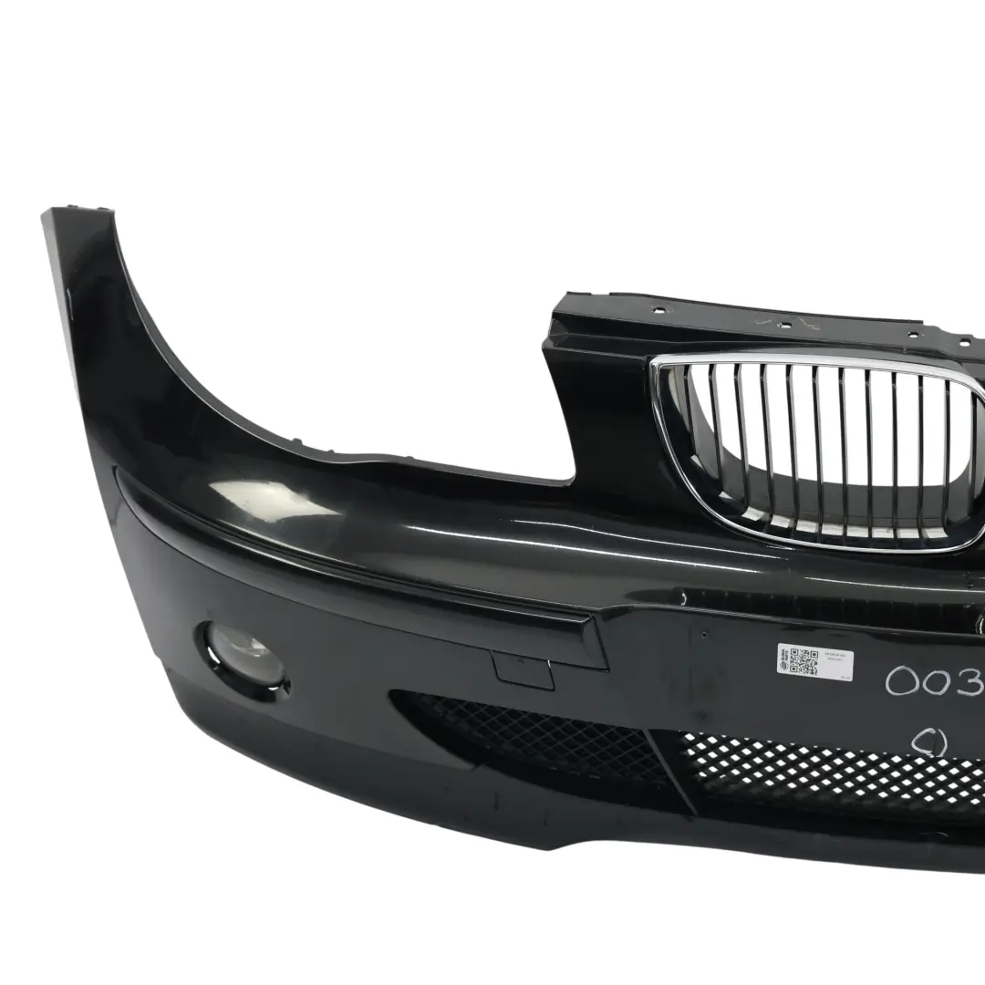 Front Bumper Trim Panel Black Sapphire Metallic - 475 to BMW E87 with Part number 0032635 BMW E87 Front Bumper Trim Panel Black Sapphire Metallic - 475 - SKU 0032635-BS - Part number 0032635