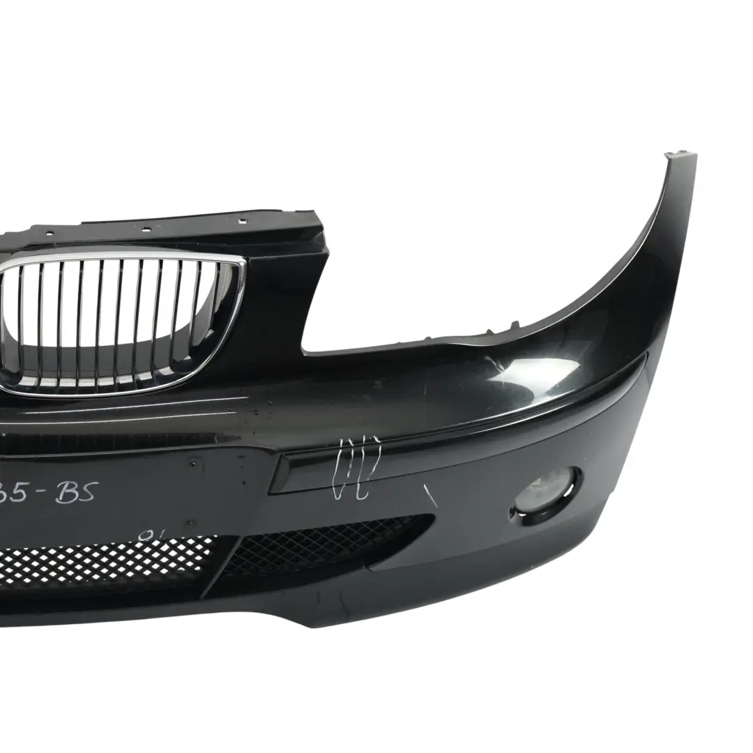 Front Bumper Trim Panel Black Sapphire Metallic - 475 to BMW E87 with Part number 0032635 BMW E87 Front Bumper Trim Panel Black Sapphire Metallic - 475 - SKU 0032635-BS - Part number 0032635