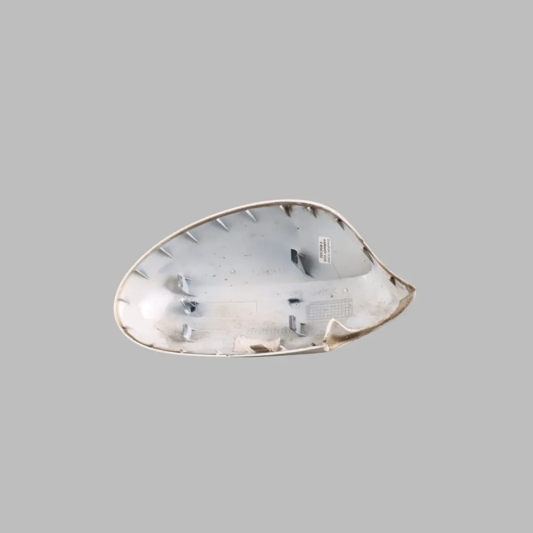 Wing Mirror Cover BMW E81 E87 Cap Casing Left N/S Alpinweiss Alpine White 300 to with Part number 0032681 Wing Mirror Cover BMW E81 E87 Cap Casing Left N/S Alpinweiss Alpine White 300 - SKU 0032681-AW - Part number 0032681