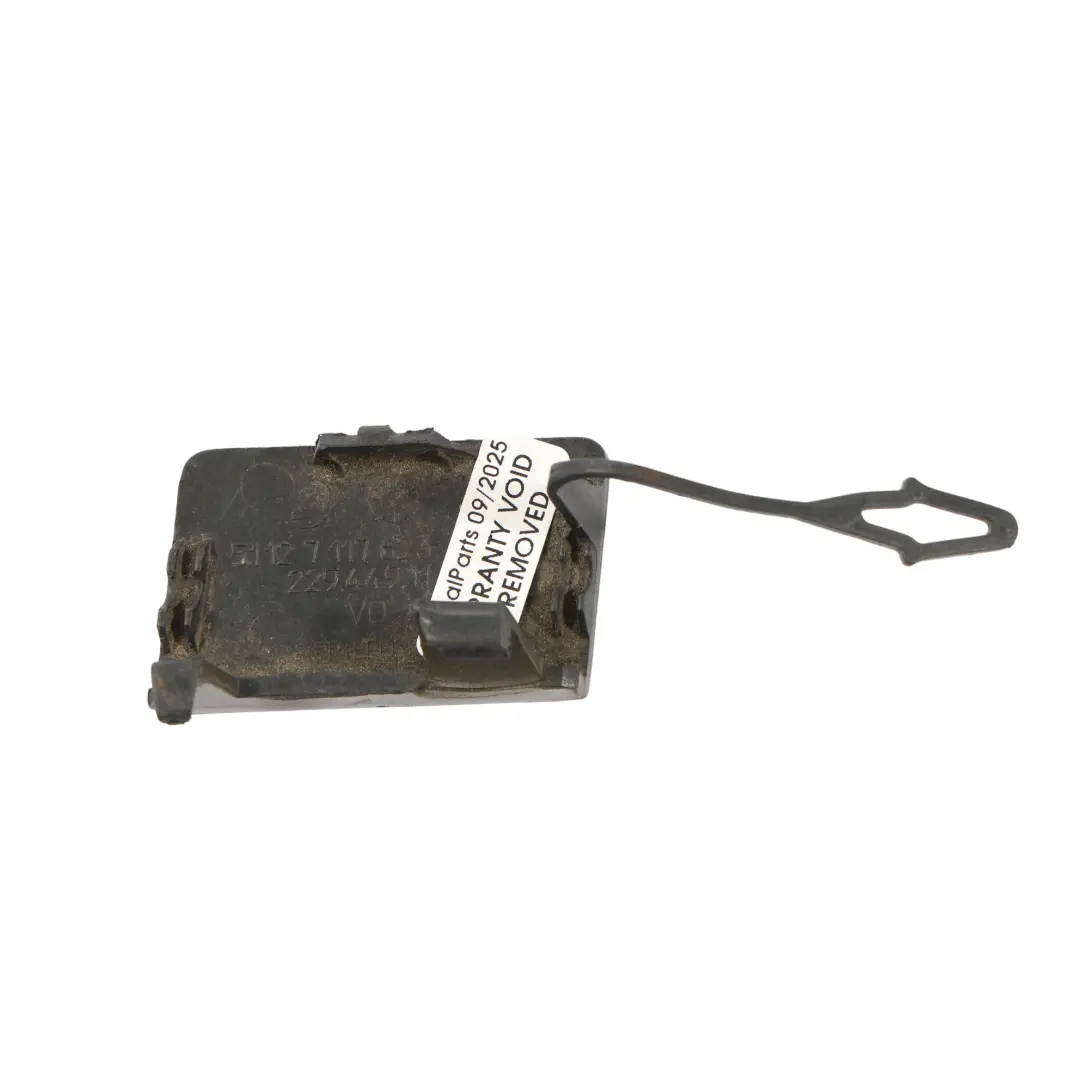 BMW E87 Parachoques Delantero Flap Towing Eye Sonora Metallic - A23 7117623 - SKU 0033977-SON - Número de pieza 0033977