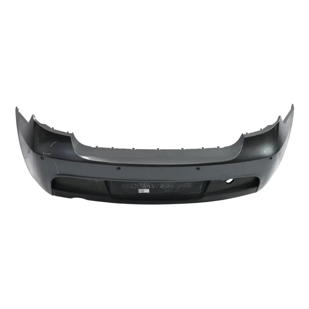 Bumper Trim Panel Sparkling Graphite - A22 to BMW E81 E87 LCI M Sport Rear with Part number 0034802 BMW E81 E87 LCI M Sport Rear Bumper Trim Panel Sparkling Graphite - A22 - SKU 0034802-SG - Part number 0034802