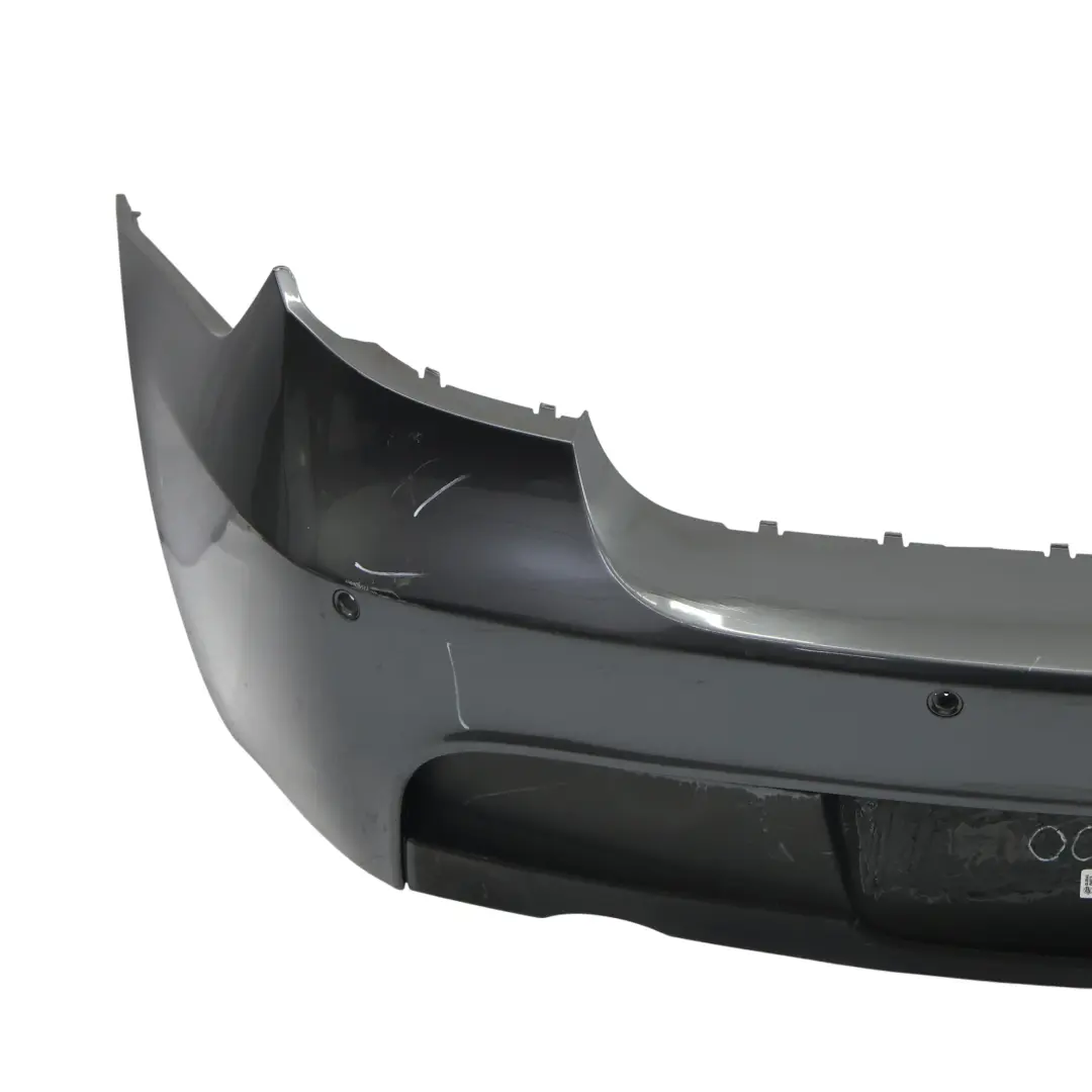Bumper Trim Panel Sparkling Graphite - A22 to BMW E81 E87 LCI M Sport Rear with Part number 0034802 BMW E81 E87 LCI M Sport Rear Bumper Trim Panel Sparkling Graphite - A22 - SKU 0034802-SG - Part number 0034802