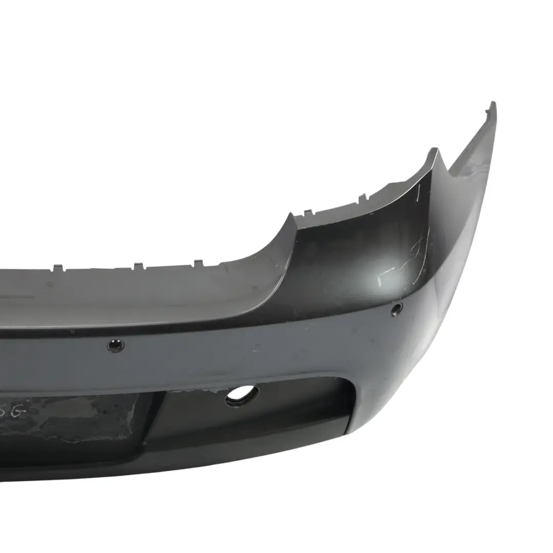 BMW E81 E87 LCI M Sport Rear Bumper Trim Panel Sparkling Graphite - A22 - SKU 0034802-SG - Part number 0034802