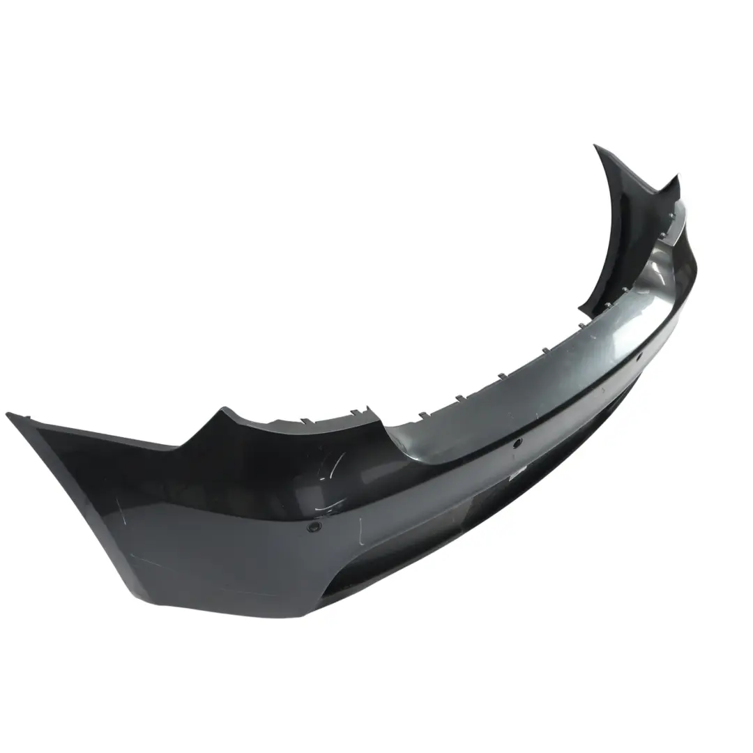 BMW E81 E87 LCI M Sport Rear Bumper Trim Panel Sparkling Graphite - A22 - SKU 0034802-SG - Part number 0034802