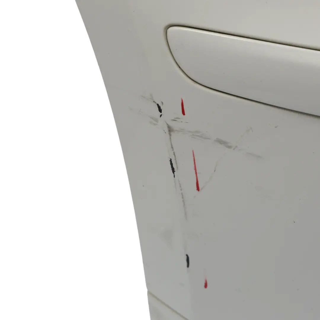 BMW E81 E87 LCI Complete Front Bumper Trim PDC Alpinweiss White 3 - 300 - SKU 0035909-AW2 - Part number 0035909