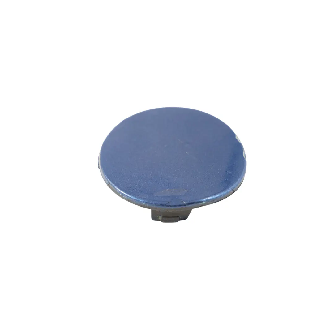 BMW E90 LCI Frontstoßstange Abdeckung Klappe Haken Montegoblau Blau A51 - SKU 0036841-MTB - Teilenummer 0036841