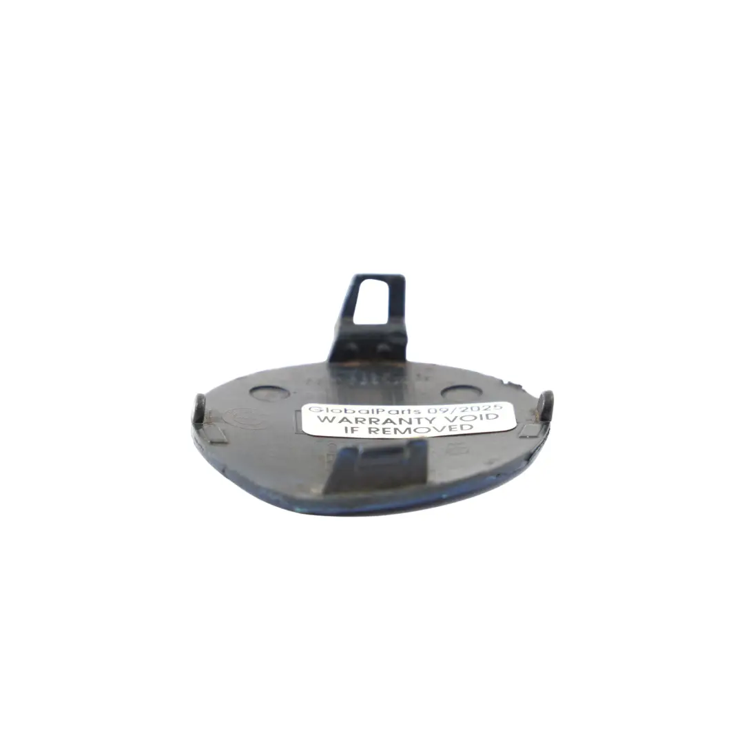 BMW E90 LCI Frontstoßstange Abdeckung Klappe Haken Montegoblau Blau A51 - SKU 0036841-MTB - Teilenummer 0036841