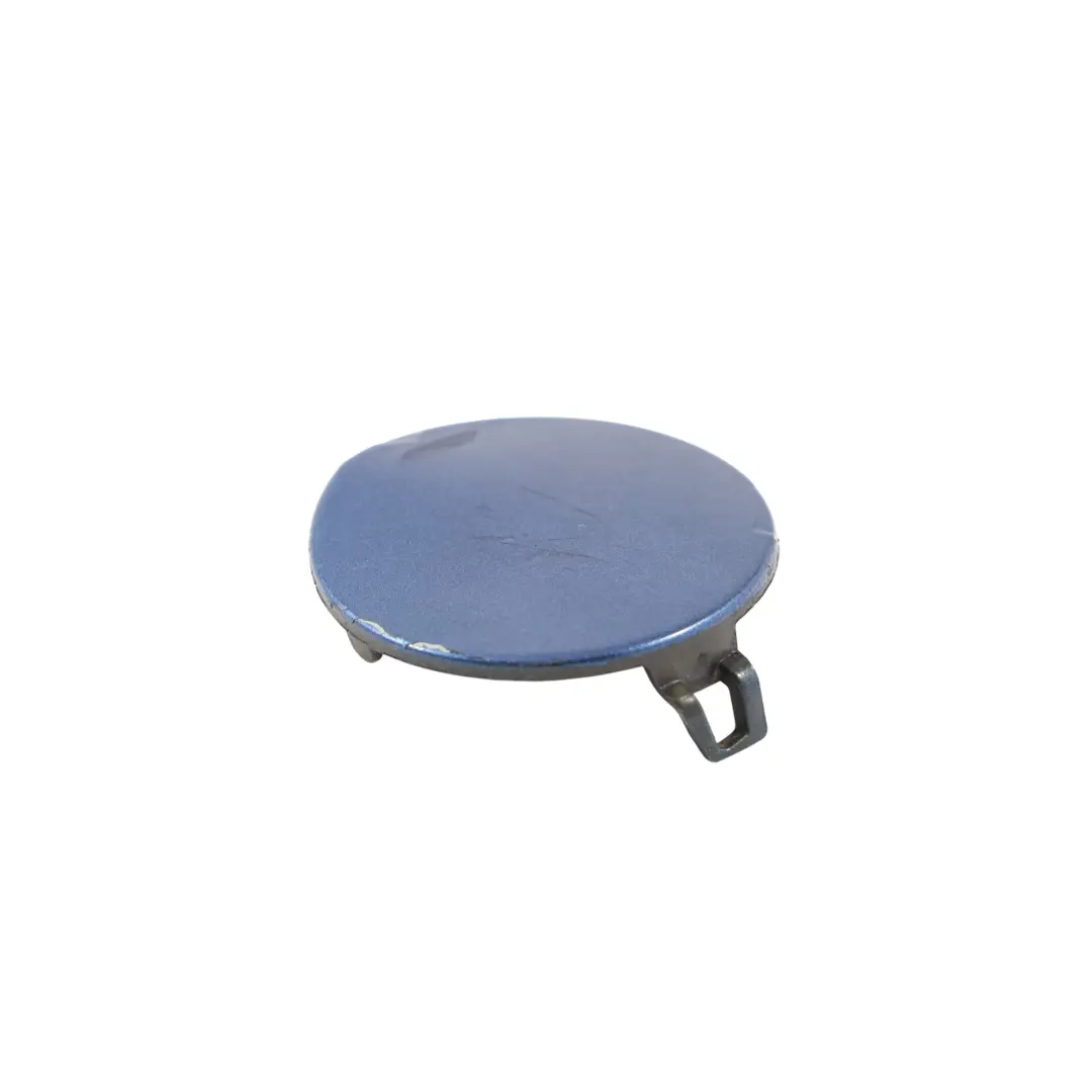 BMW E90 LCI Frontstoßstange Abdeckung Klappe Haken Montegoblau Blau A51 - SKU 0036841-MTB - Teilenummer 0036841