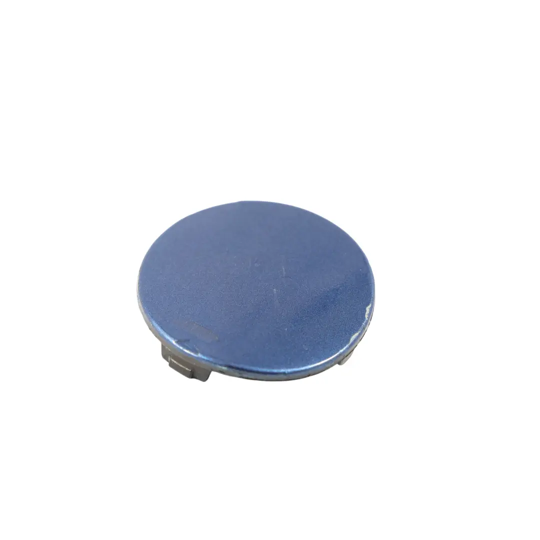 BMW E90 LCI Frontstoßstange Abdeckung Klappe Haken Montegoblau Blau A51 - SKU 0036841-MTB - Teilenummer 0036841
