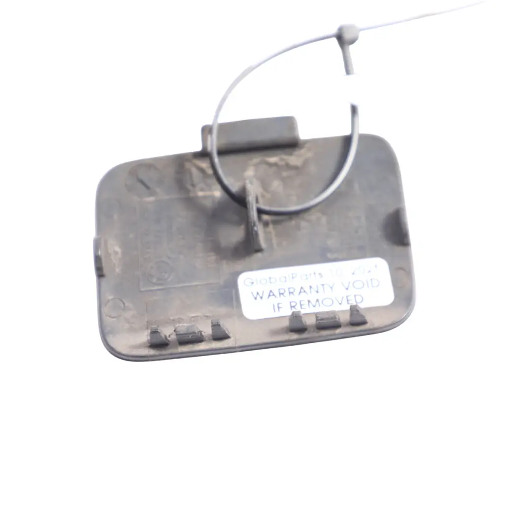 Bumper Towing Eye Flap Trim Black Sapphire Metallic-475 7227973 to BMW E92 LCI Rear with Part number 0038431 BMW E92 LCI Rear Bumper Towing Eye Flap Trim Black Sapphire Metallic-475 7227973 - SKU 0038431-BS - Part number 0038431