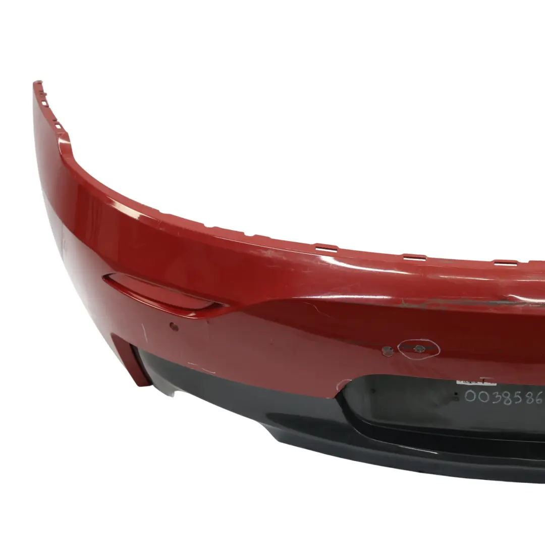 BMW Z4 E89 Rear Bumper M Sport PDC Trim Panel Melbourne Red Metallic - A75 - SKU 0038586-MRT - Part number 0038586