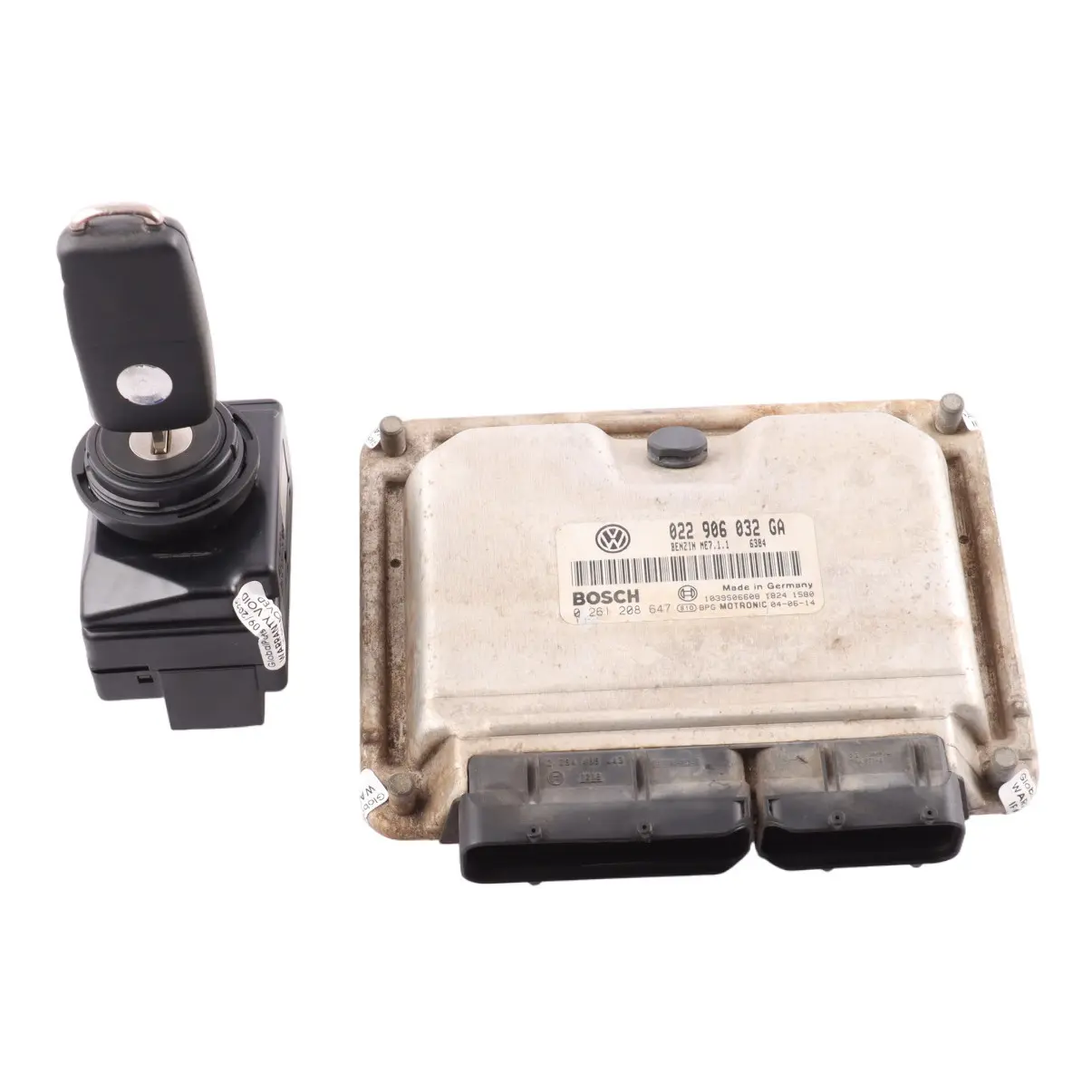 Volkswagen Touareg 7L 3.2 BMV 220HP Engine Control ECU Kit 022906032GA Manual
