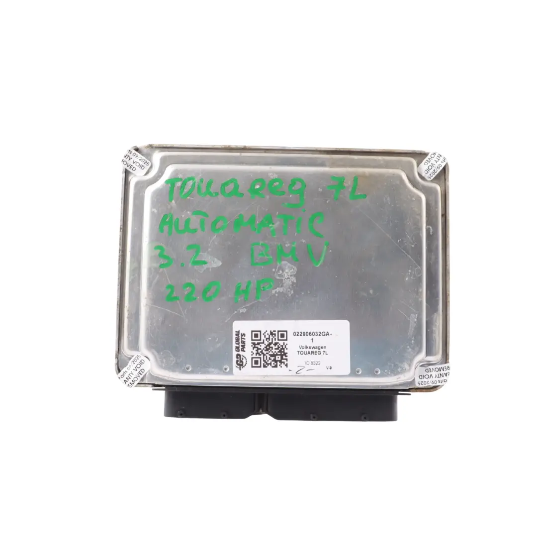 7L 3.2 BMV 220HP Engine Control ECU Kit Manual to Volkswagen Touareg with Part number 022906032GA Volkswagen Touareg 7L 3.2 BMV 220HP Engine Control ECU Kit Manual - SKU 022906032GA-1 - Part number 022906032GA