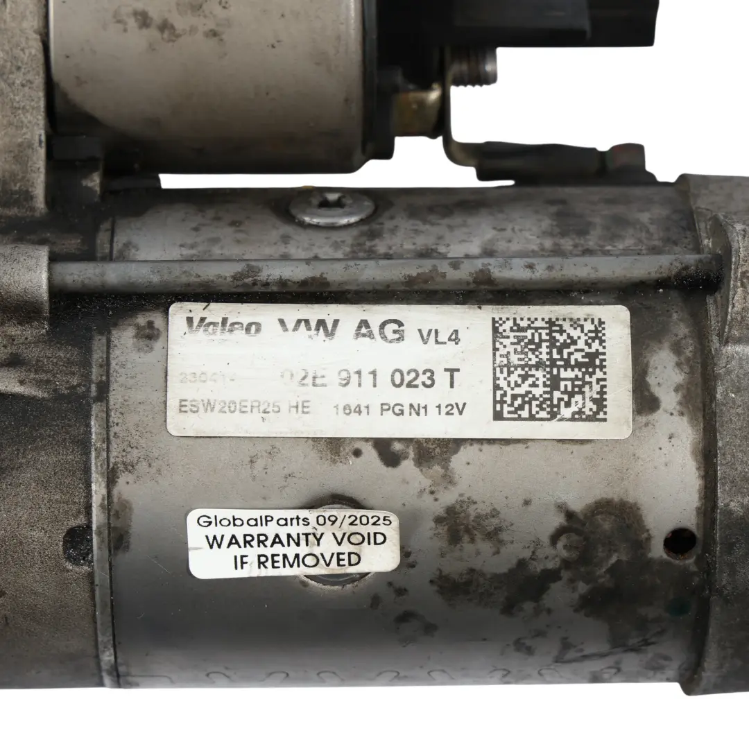 Seat Leon 5F Engine Starter Motor 2.0 TDI Diesel - SKU 02E911023T - Part number 02E911023T