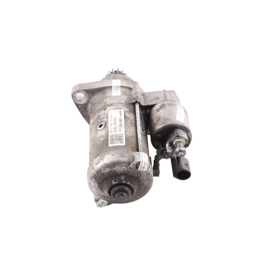 VW Golf MK7 5G Audi A3 8V Engine Starter Motor Valeo 2.0 TDI Diesel - SKU 02M911024S - Part number 02M911024S