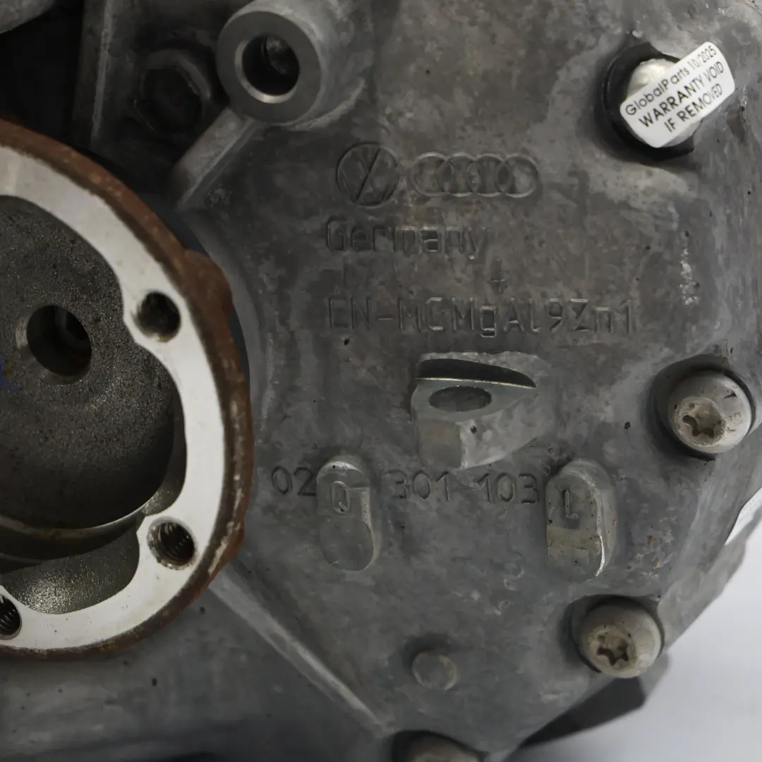 Volkswagen Golf Mk6 GTI 2.0 TFSI Manual Gearbox 6 Speed KNU WARRANTY - SKU 02Q300045A-3 - Part number 02Q300045A