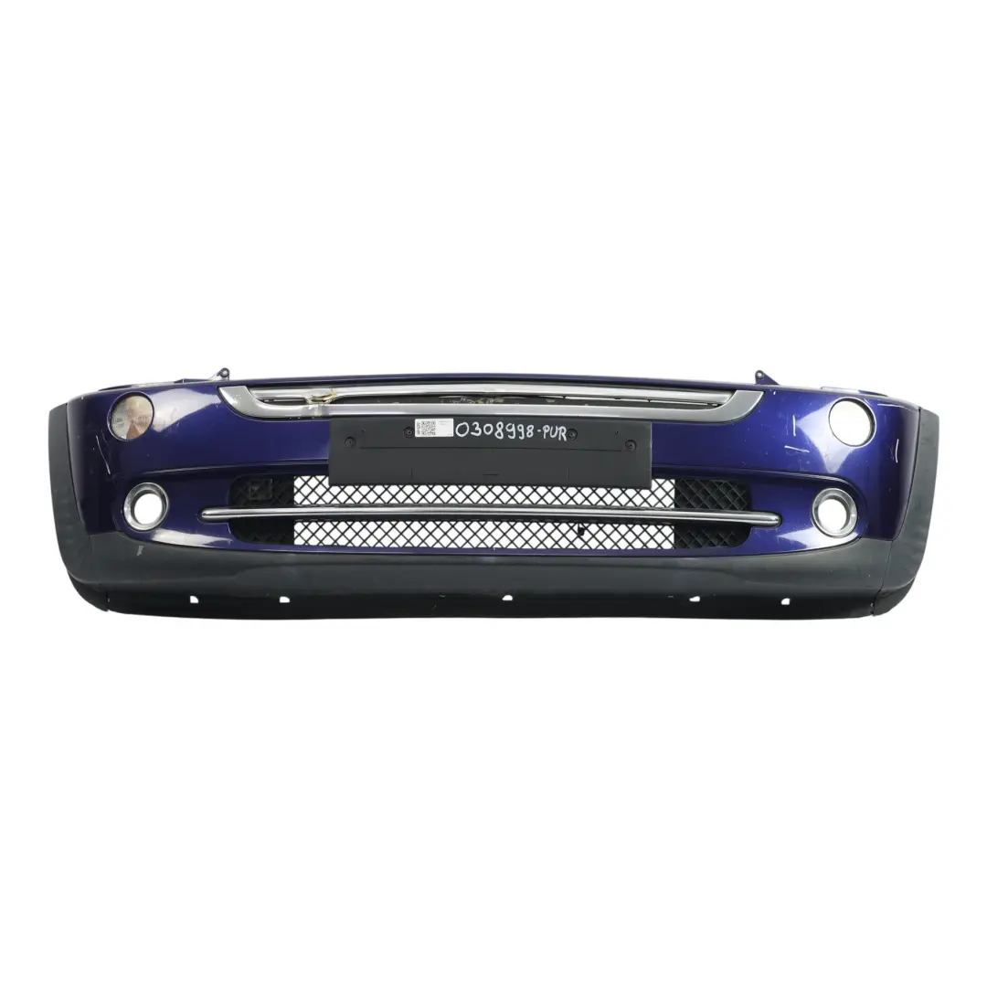 Mini R50 R52 Parachoques Delantero Black-Eye Purple Metallic - A24 - SKU 0308998-PUR - Número de pieza 0308998