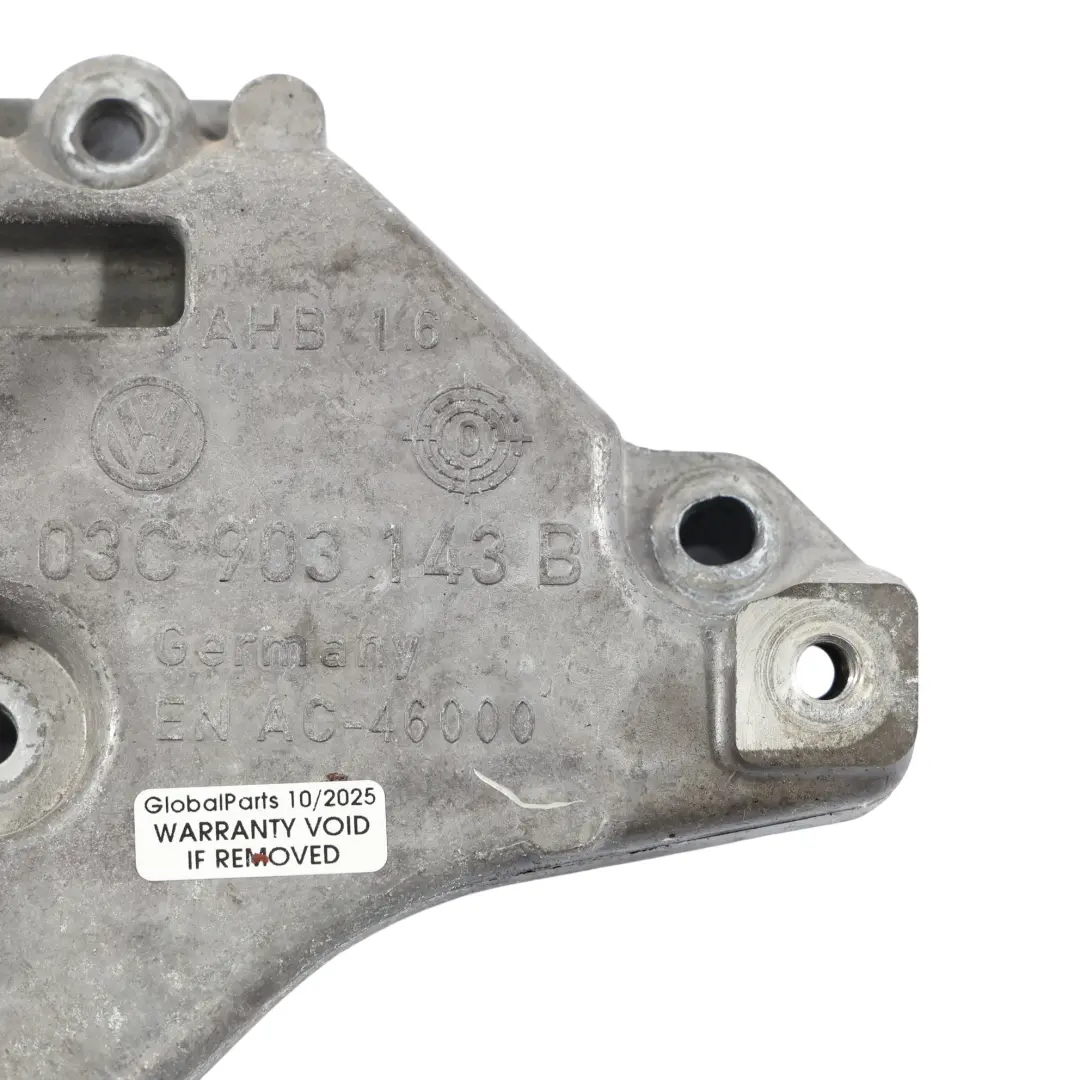 VW Golf 6 Scirocco 3 Air Conditioning Compressor Mount Bracket Holder - SKU 03C903143B-1 - Part number 03C903143B