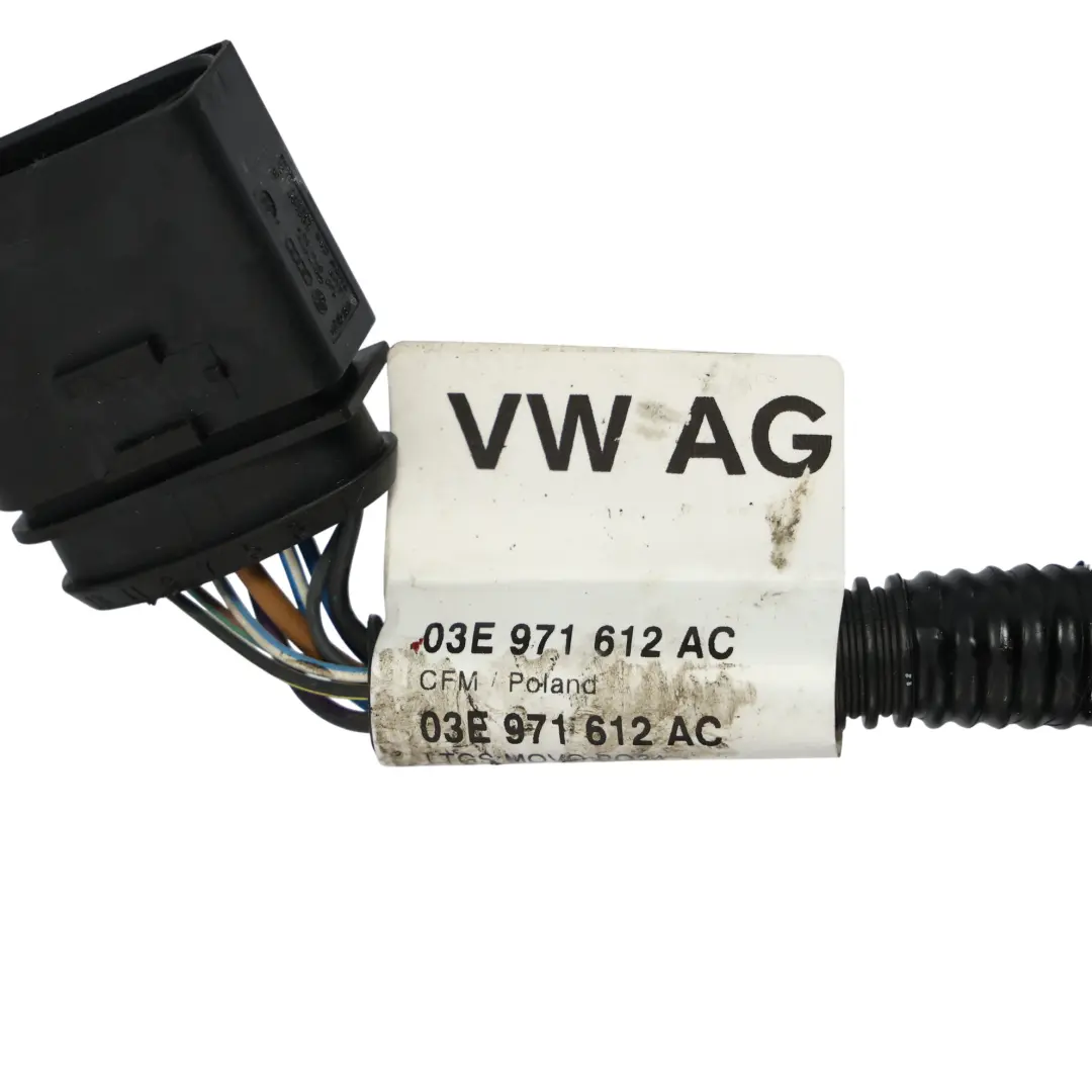 VW Volkswagen Polo 6R Motor Kabelbaum Kabelbaum 1.2 CGPA Benzin 03F971612 - SKU 03E971612AC - Teilenummer 03E971612AC