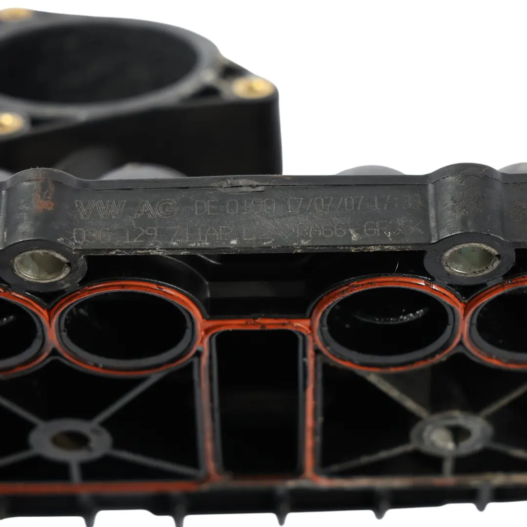 Audi A3 8P VW Golf Mk5 Diesel Air Intake Inlet Manifold Unit 2.0 TDI - SKU 03G129711AP - Part number 03G129711AP