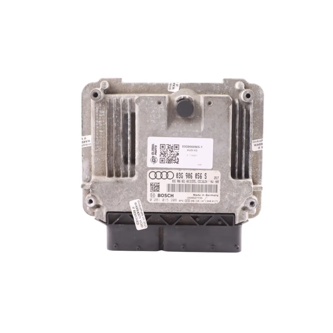 105HP Engine Control Unit ECU Kit Manual to Audi A3 8P 1.9 TDI BLS with Part number 03G906056S Audi A3 8P 1.9 TDI BLS 105HP Engine Control Unit ECU Kit Manual - SKU 03G906056S-1 - Part number 03G906056S