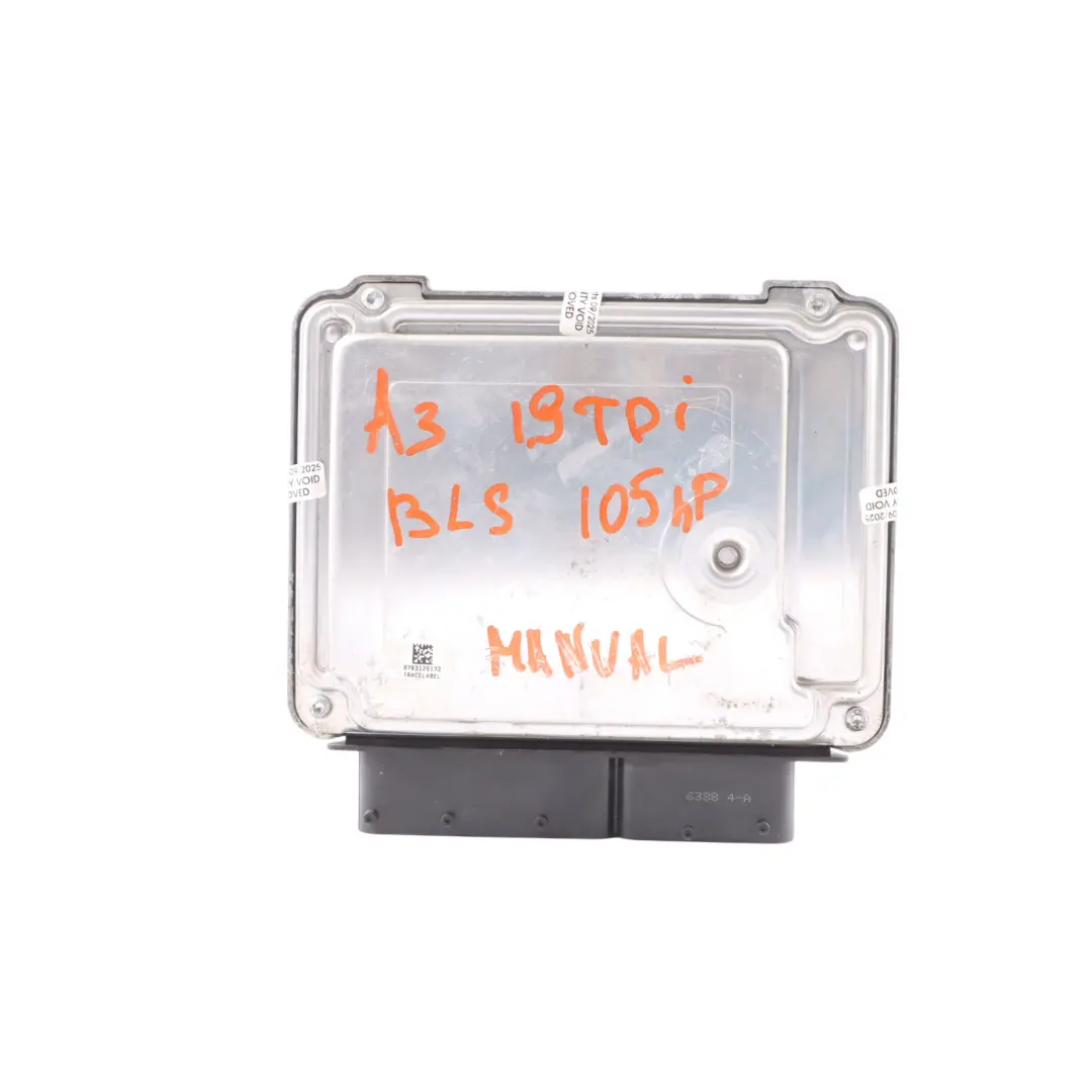 Audi A3 8P 1.9 TDI BLS 105HP Engine Control Unit ECU Kit Manual - SKU 03G906056S-1 - Part number 03G906056S
