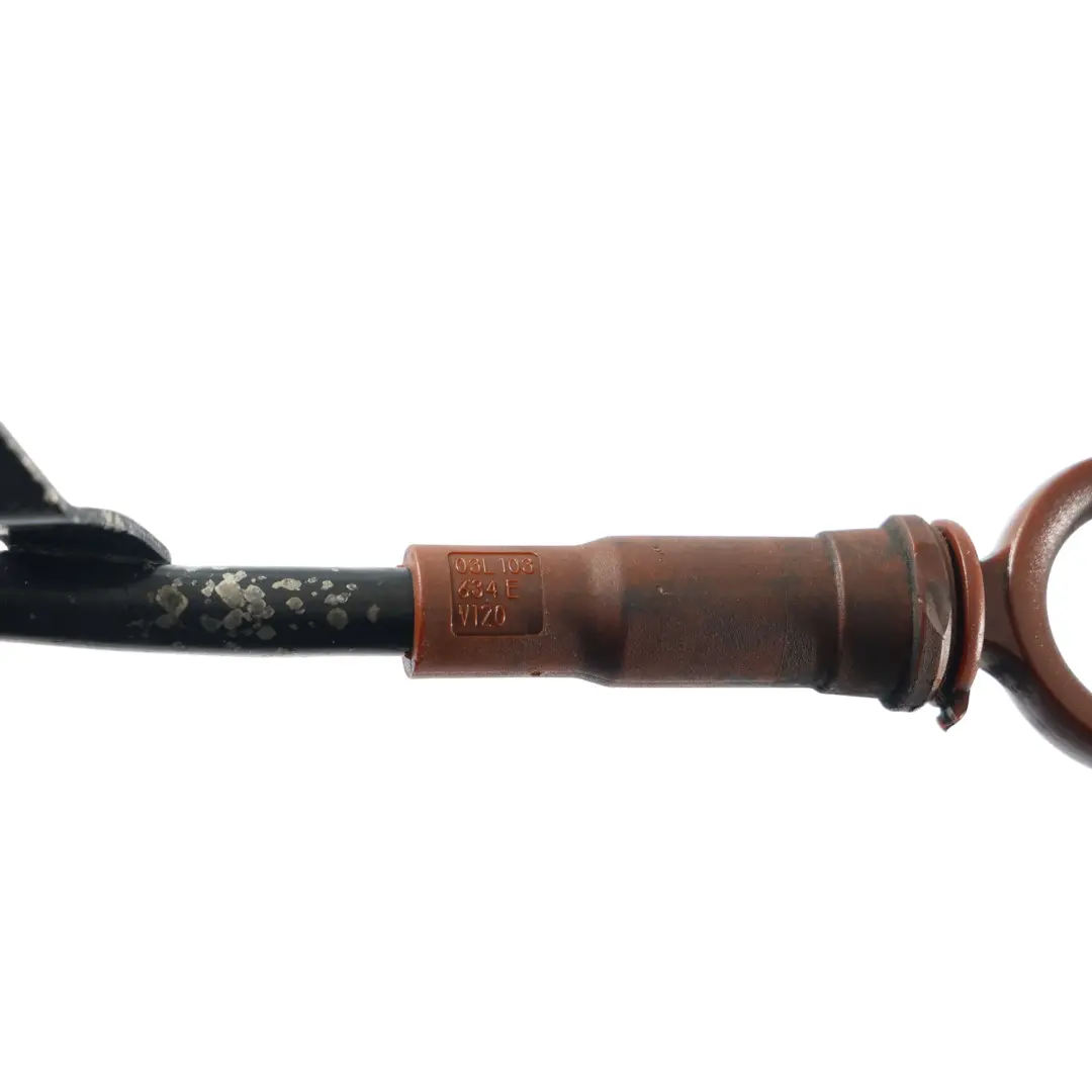 Audi A4 B8 Engine Oil Level Dipstick Tube Pipe Diesel 2.0 TDI - SKU 03L103634E - Part number 03L103634E
