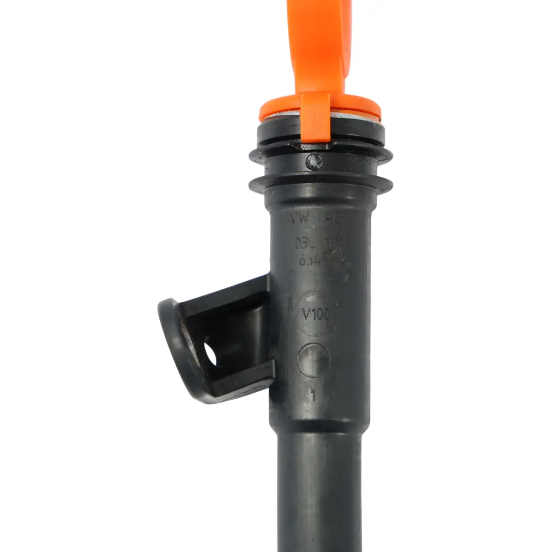 Oil Dipstick Level Engine Guide 2.0 TDI Diesel Engine to Audi A3 8P with Part number 03L103634J Audi A3 8P Oil Dipstick Level Engine Guide 2.0 TDI Diesel Engine - SKU 03L103634J - Part number 03L103634J