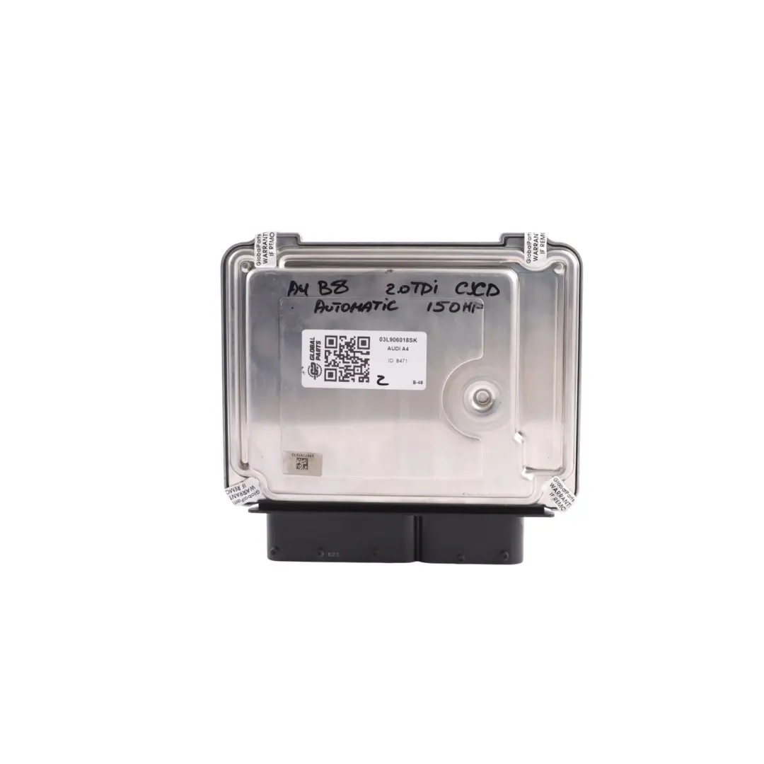 Audi A4 B8 A5 8T 2.0 TDI CJCD 150HP Engine Control ECU Automatic - SKU 03L906018SK - Part number 03L906018SK
