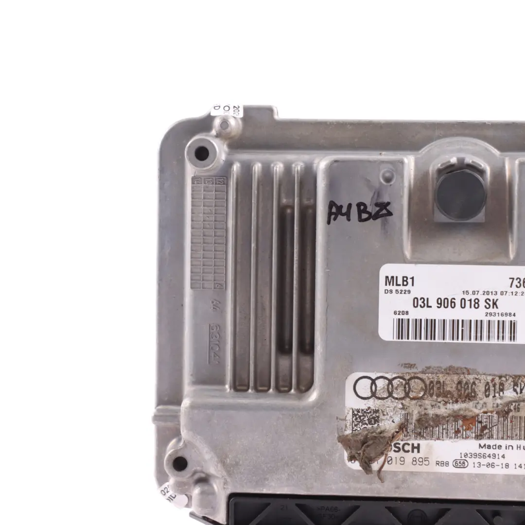 Audi A4 B8 A5 8T 2.0 TDI CJCD 150HP Engine Control ECU Automatic - SKU 03L906018SK - Part number 03L906018SK