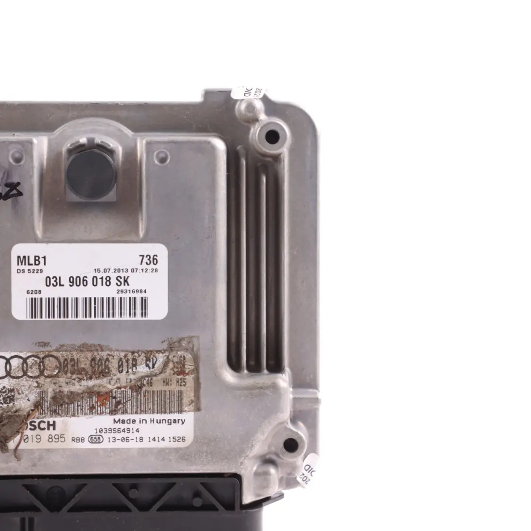 CJCD 150HP Engine Control ECU Automatic to Audi A4 B8 A5 8T 2.0 TDI with Part number 03L906018SK Audi A4 B8 A5 8T 2.0 TDI CJCD 150HP Engine Control ECU Automatic - SKU 03L906018SK - Part number 03L906018SK