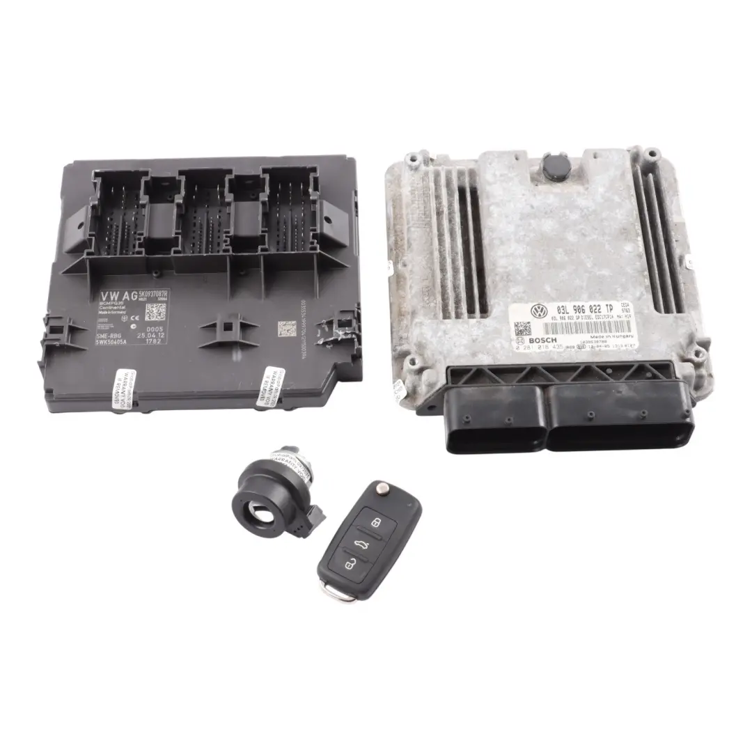 Seat Leon FR 1P 2.0 TDI CEGA 170HP Engine Control ECU Kit Automatic - SKU 03L906022TP - Part number 03L906022TP