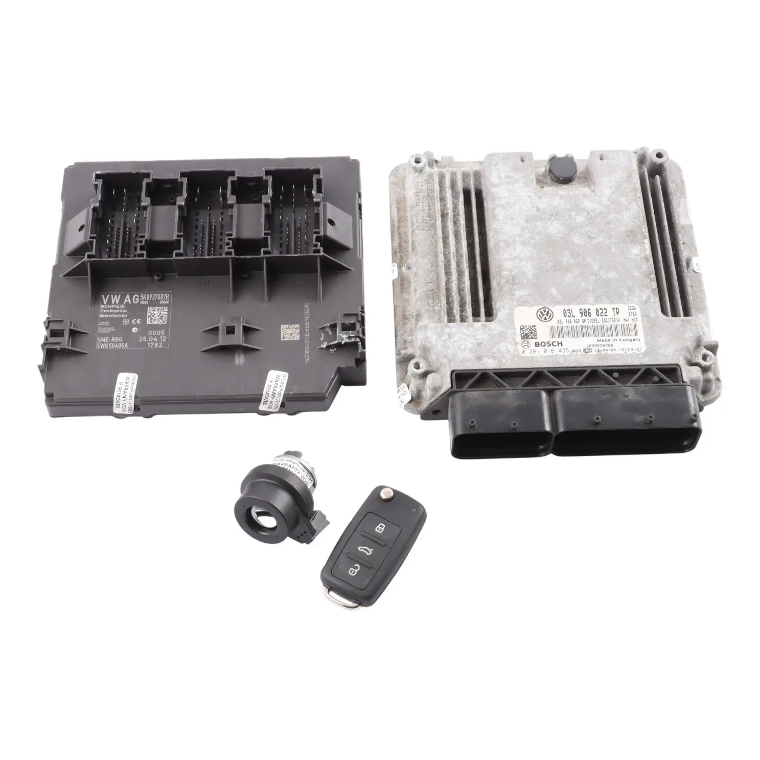 Seat Leon FR 1P 2.0 TDI CEGA 170HP Engine Control ECU Kit 03L906022TP Automatic
