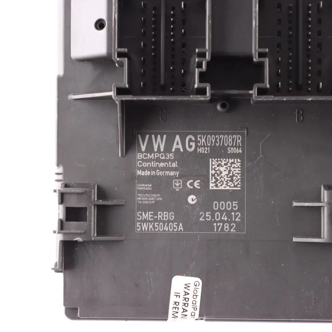 Seat Leon FR 1P 2.0 TDI CEGA 170HP Engine Control ECU Kit Automatic - SKU 03L906022TP - Part number 03L906022TP
